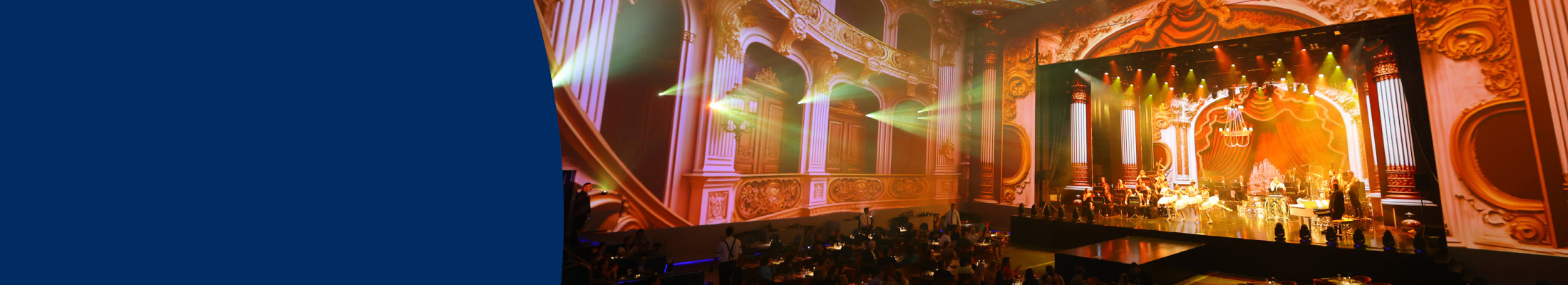 Projection Mapping Window Display Cosmos Theatre-Immersive projection mapping - Sharp Display Solutions